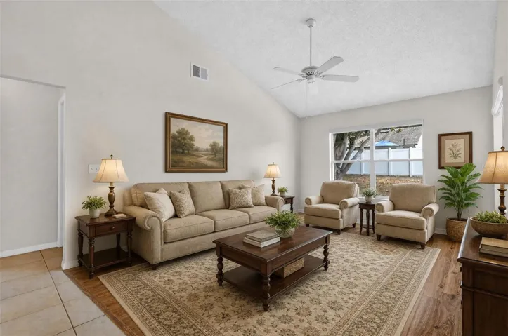 Virtually Staged Family Room