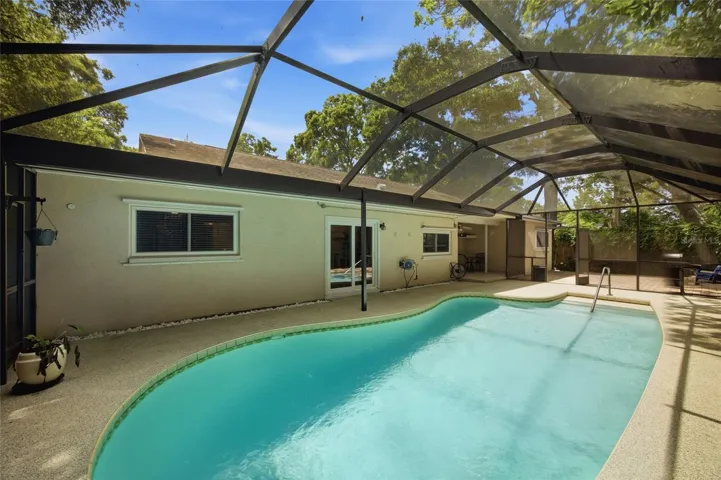 Pool Area - NEW POOL CAGE & DECKING (new roof not pictured)