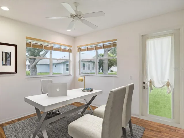 Virtually Staged Office