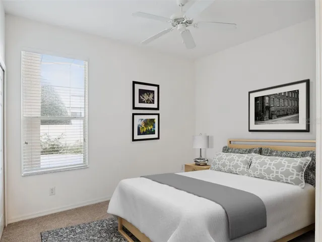 Virtually Staged  Guest Bedroom