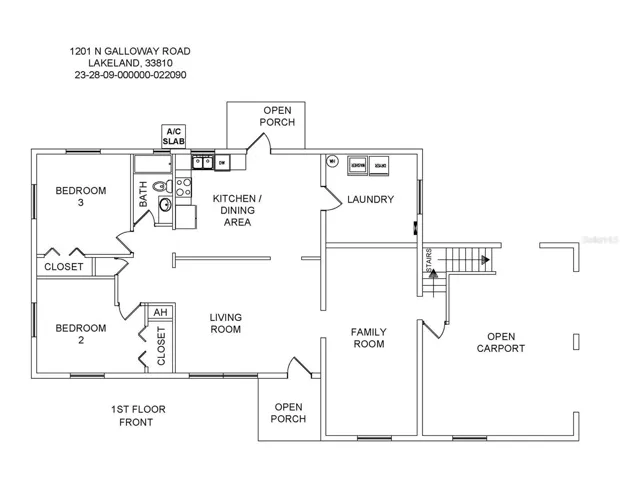 Floor Plan - 1st Floor