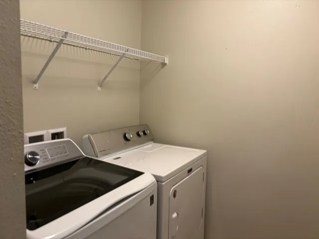 Washer & Dryer convey with sale (washer is new)