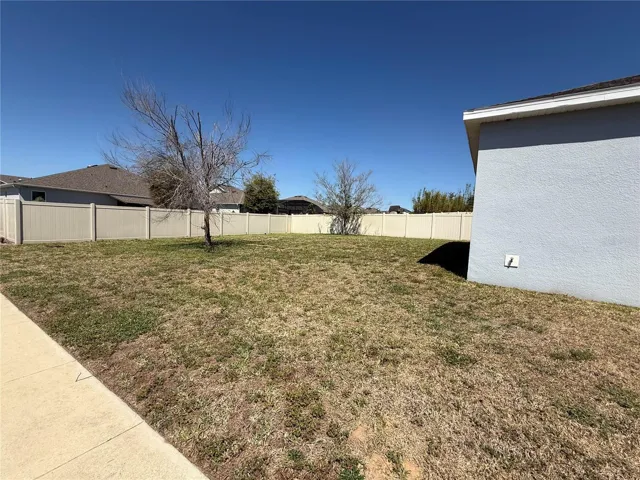 Back/Side Yard