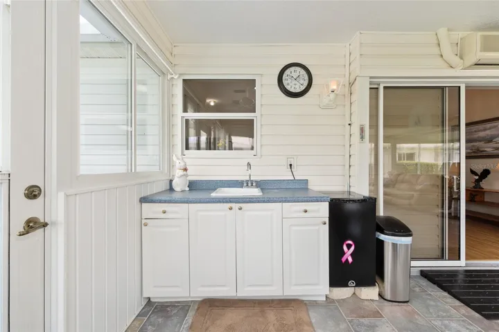 Wet Bar in Florida room