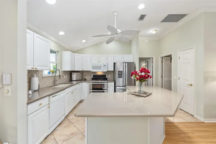 Cambria Counter tops in Kitchen