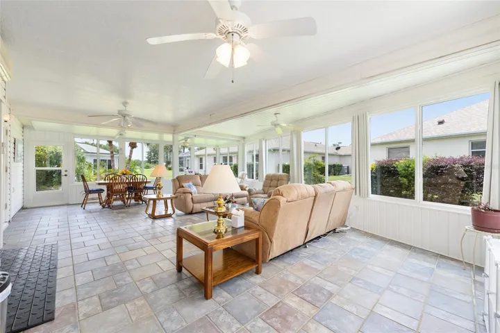 Florida Room with Dual-pane Windows