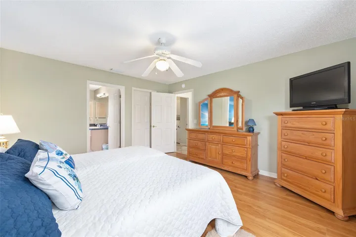 Primary Bedroom with Ceiling Fan