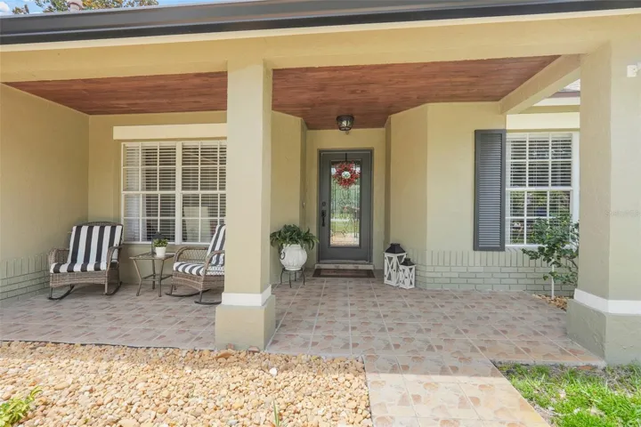 Covered Front Porch