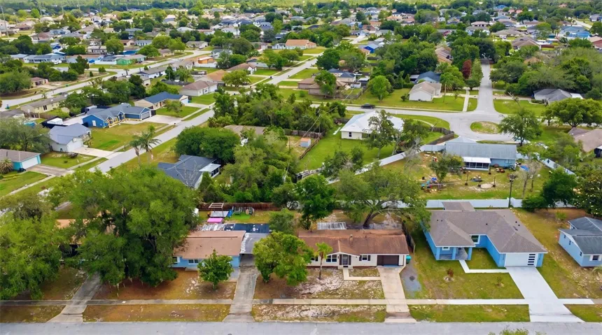 Front Aerial View