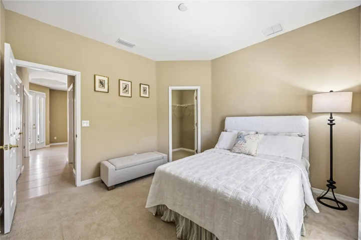 Second bedroom with walk in closet