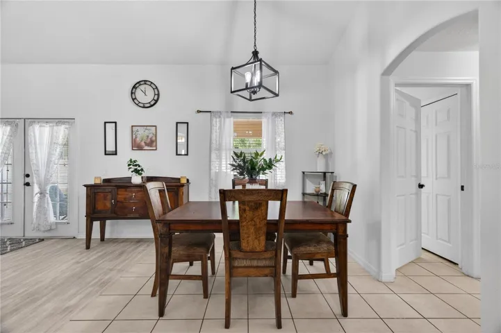 Dining area