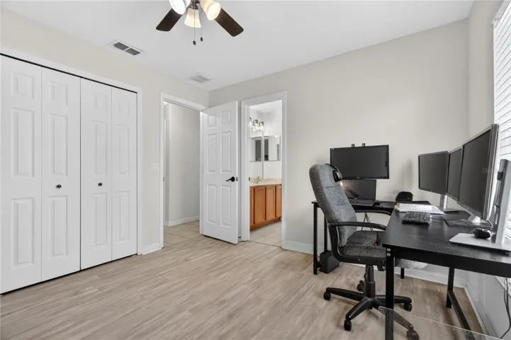 2nd Bedroom with Jack & Jill Bathroom