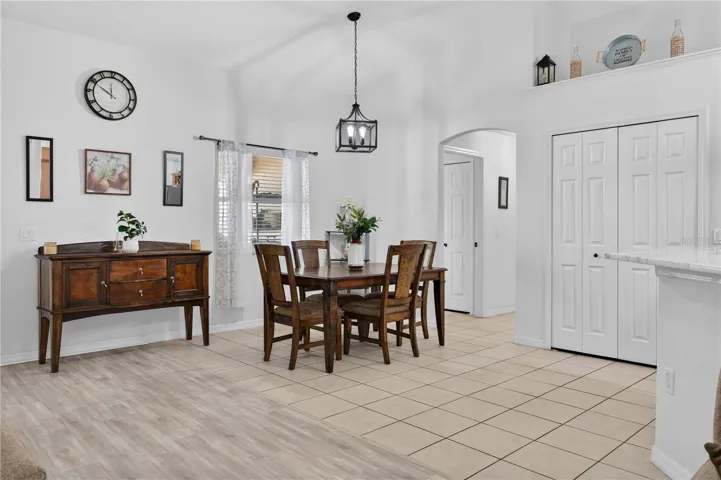 Dining area