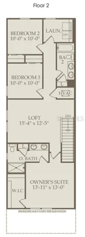 Floor Plan - Floor Two