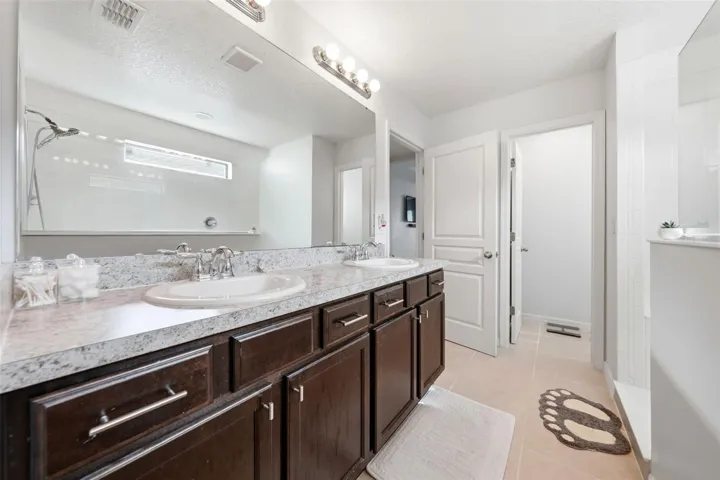Primary Ensuite - Separate Toilet room - walkin Closet - Large Shower with sitting bench
