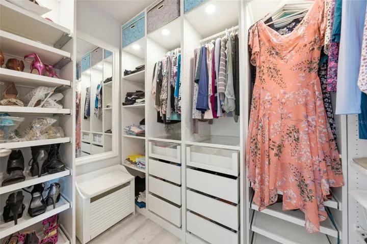Custom Walkin Closet