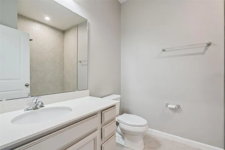 Secondary bathroom