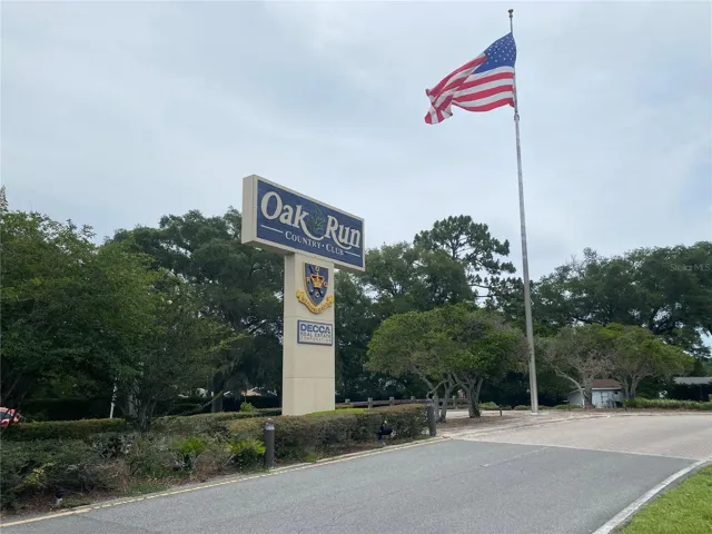 Oak Run Main Entrance