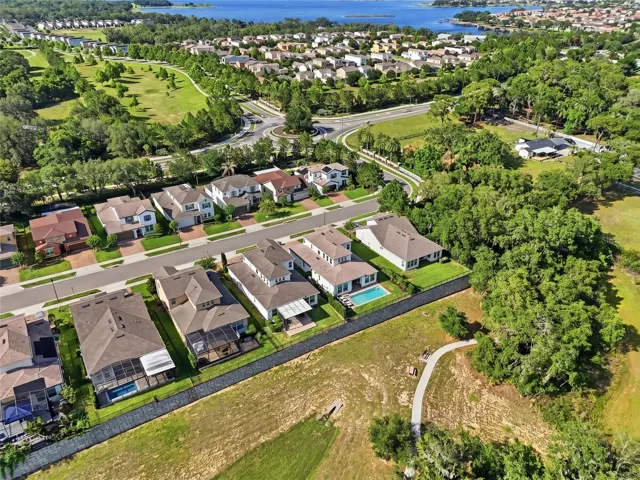 Aerial Rear View of the Property