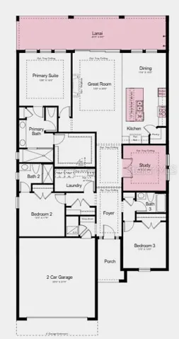 Additional Highlights Include: tray ceiling package, 4' garage extension, whole house impact windows, pool/spa prewire, sealed garage floor