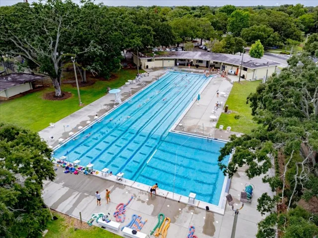 Lap pool.