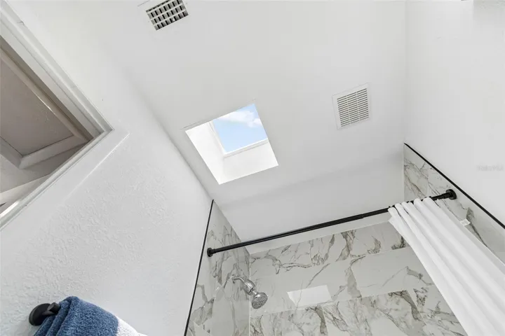 Second Bath with skylight