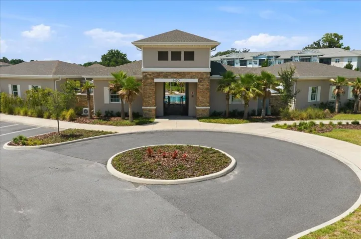 Community pool clubhouse
