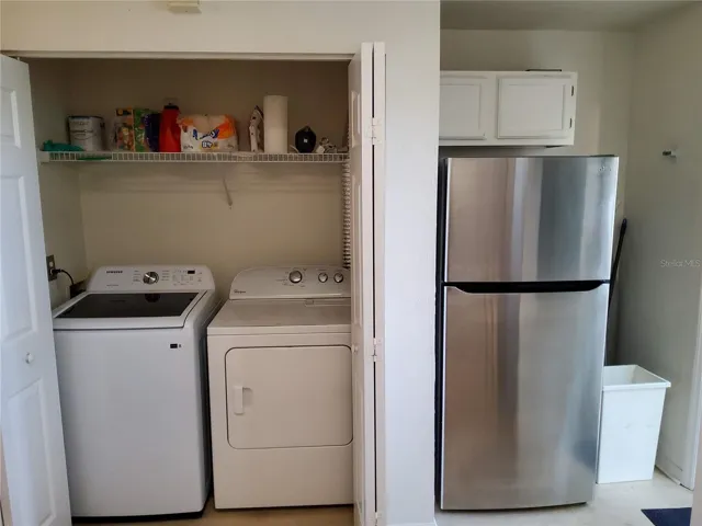 Laundry closet
