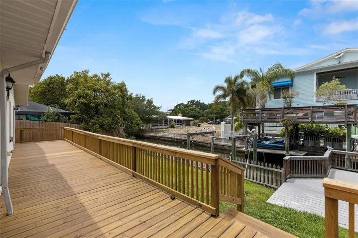 Back deck