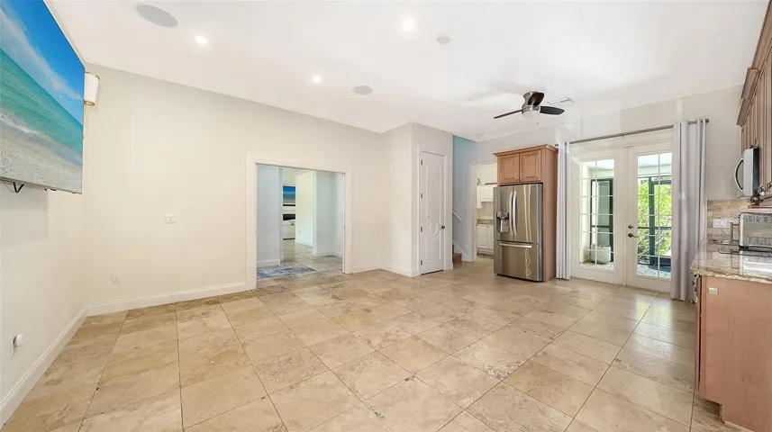 First Floor - Private Guest Living Quarters with Kitchenette