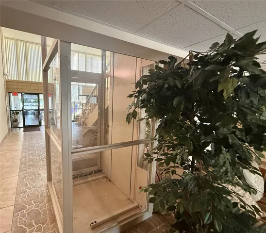 Visit the second floor using this elevator
