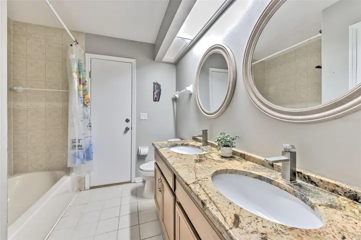 Full hallway/pool bathroom