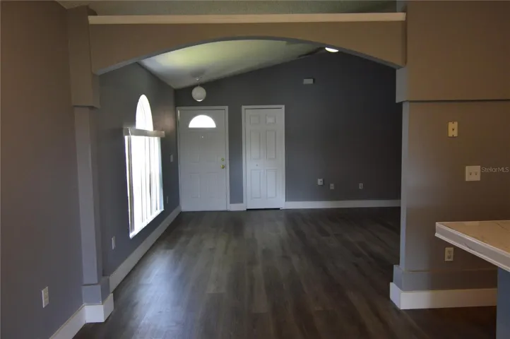 view from dining room