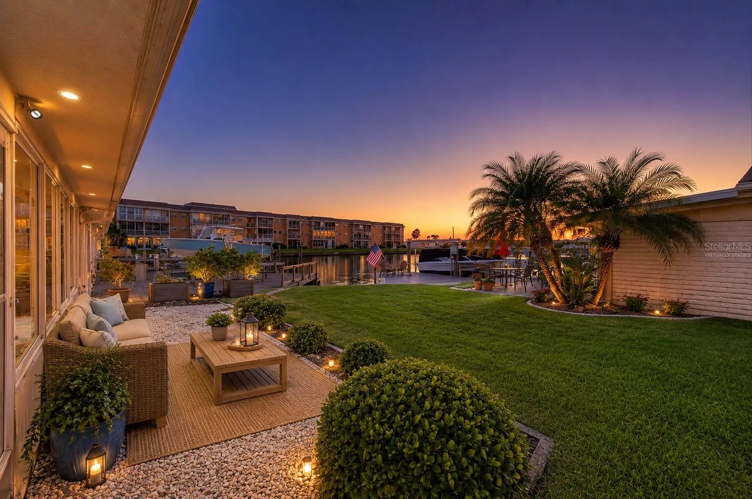 Virtually Staged / Outdoor Area