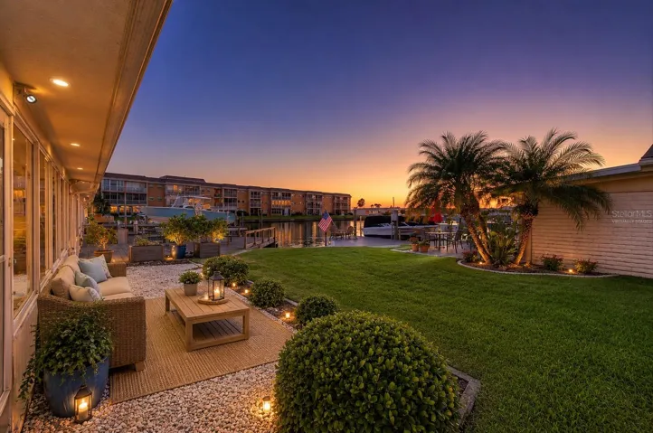 Virtually Staged / Outdoor Area