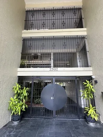 Security gate provides peace of mind.