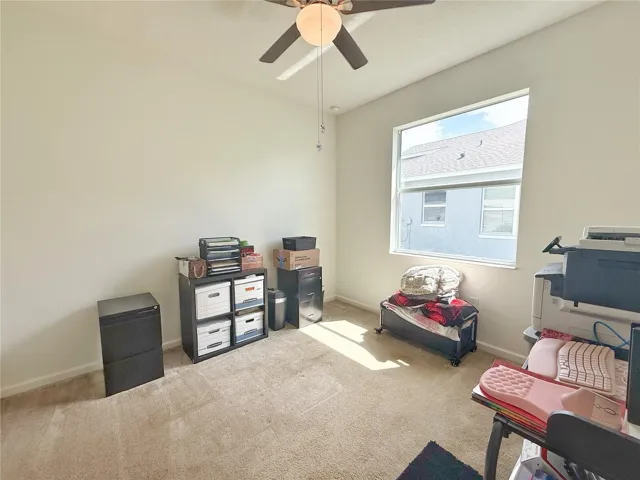 Additional view of bedroom three with built-in closet