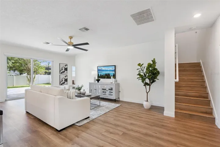 Living Room - Staircase