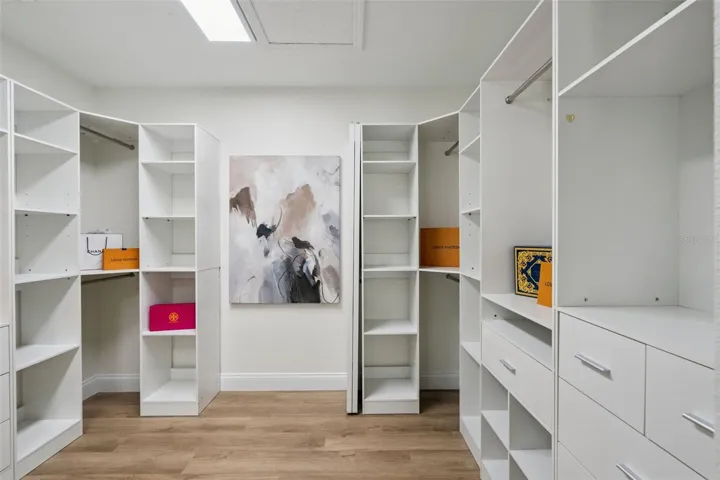 Primary Built in Closet