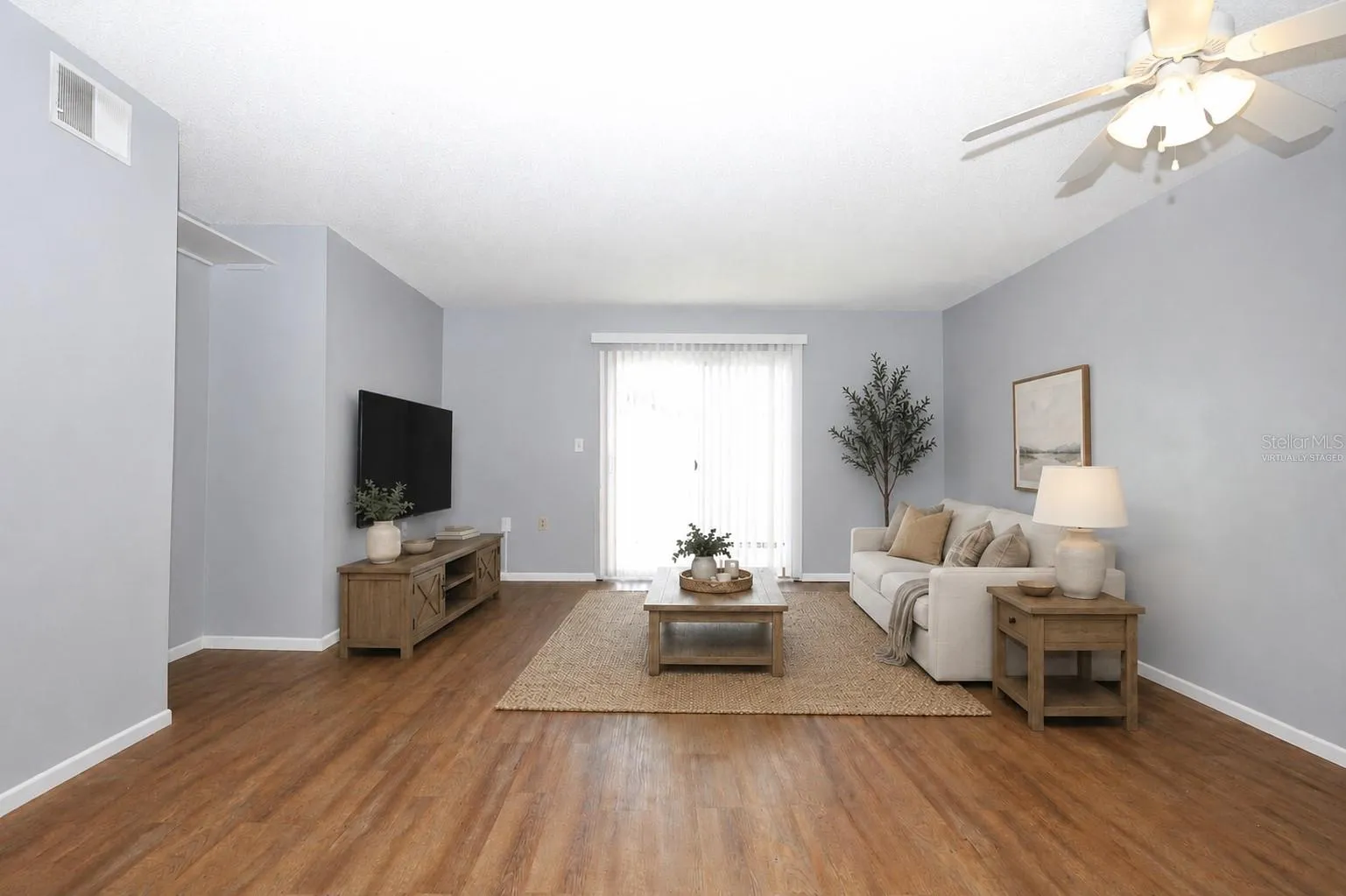 Living Room Virtually Staged