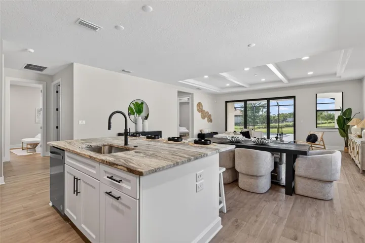 kitchen looking out