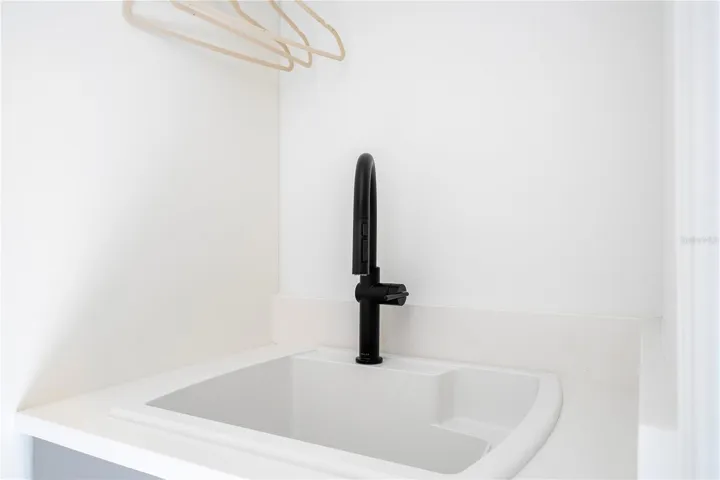 Laundry Room with Utility Sink
