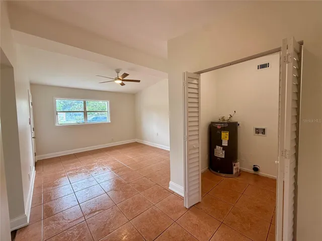 Living Room and Laundry Room