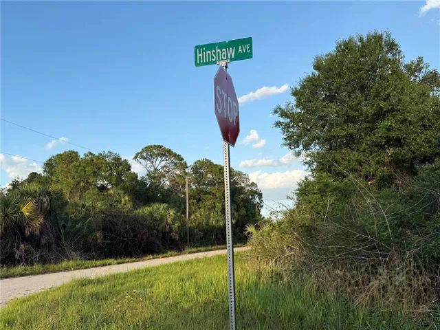 Hinshaw Ave in Southeast North Port.  Two lots offered separately or together.