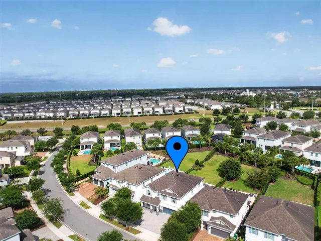 Aerial View of the Home