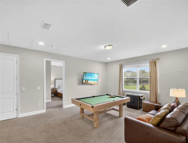 Second Floor Loft/Game Area