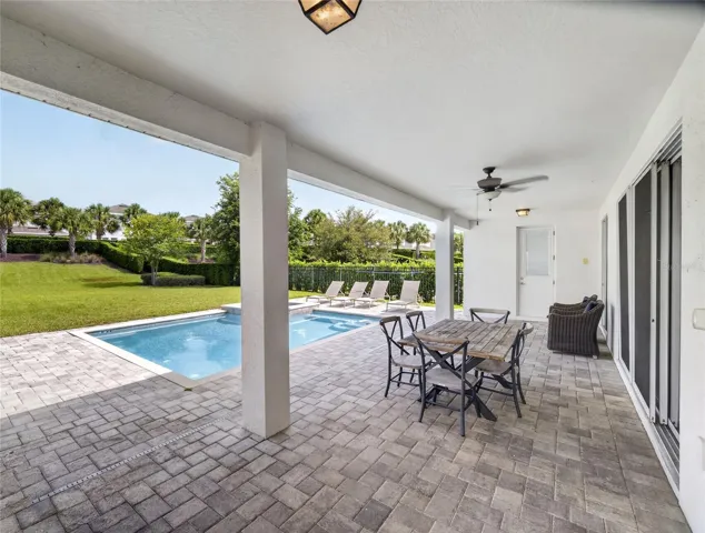 Rear Patio