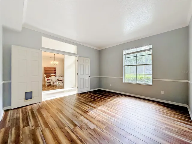 Generous secondary living area with abundant natural light