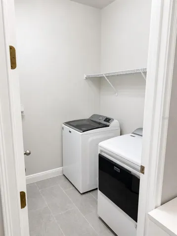 Oversized Laundry Room w/Shelving and Storage