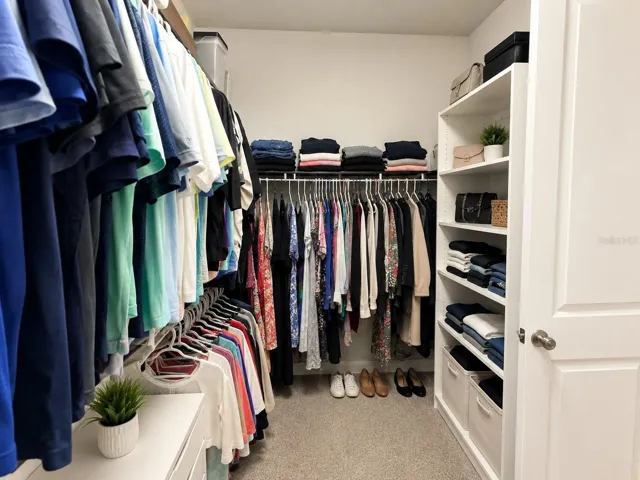 Oversized Primary Walk-In Closet